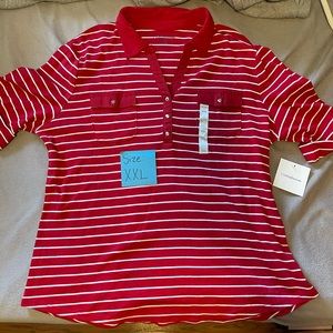 Croft and Barrow Collared Blouse